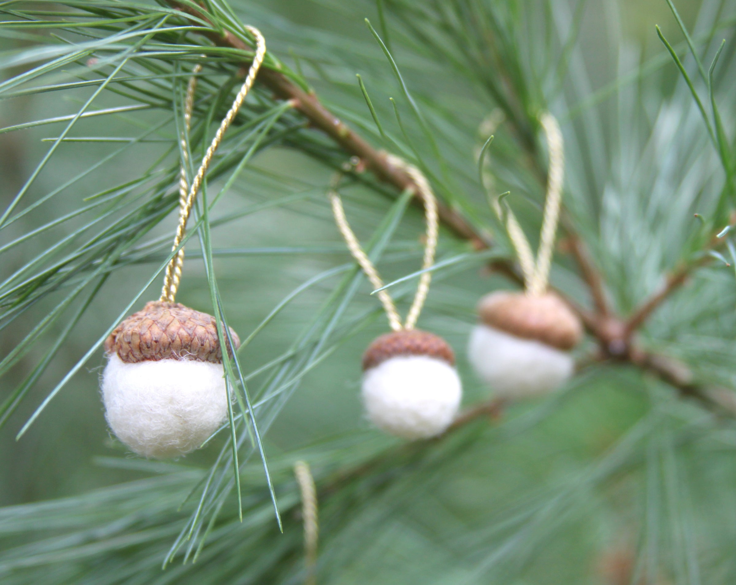 strawberry strawberries ornaments | spun cotton | vintage home